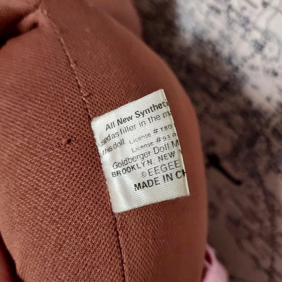 Vtg Eegee Goldberger Doll African American Girl Doll 21" - Picture 8 of 11